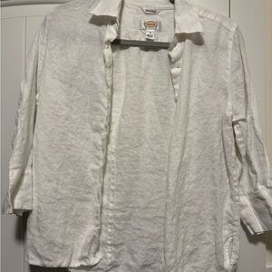 White line Button-Up Shirt